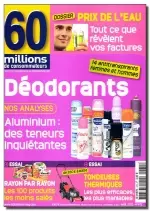 60 millions de consommateurs N°470 - Déodorants