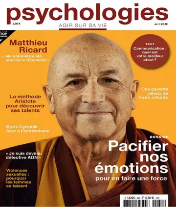 Psychologies Magazine N°432 – Avril 2022