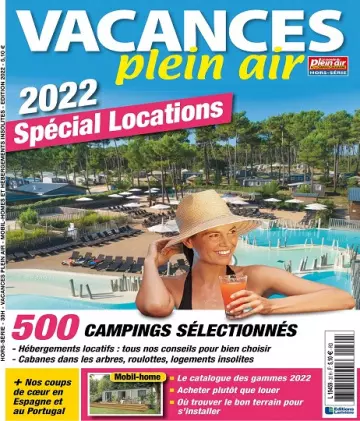 Le Monde Du Plein-Air Hors Série N°30 – Locations Vacances 2022
