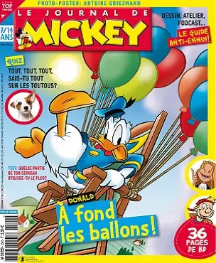 Le Journal De Mickey N°3539 Du 22 Avril 2020