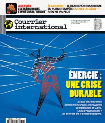 Courrier International N°1615 Du 14 au 20 Octobre 2021