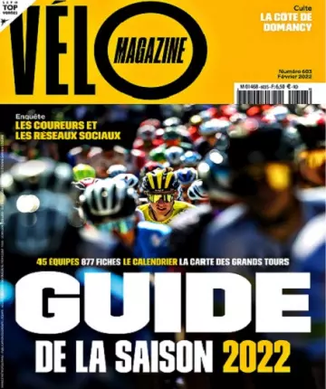 Vélo Magazine N°603 – Février 2022