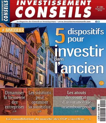 Investissement Conseils N°854 – Septembre 2022