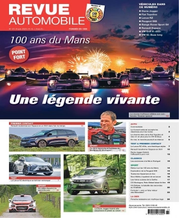 Revue Automobile N°23 Du 8 au 14 Juin 2023