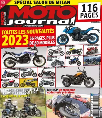 Moto Journal N°2340 Du 17 Novembre 2022