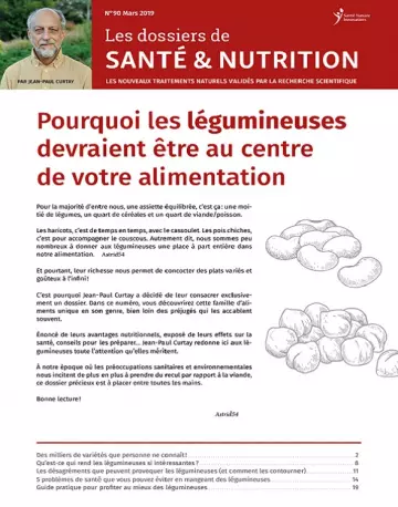 Les Dossiers de Santé et Nutrition N°90 – Mars 2019