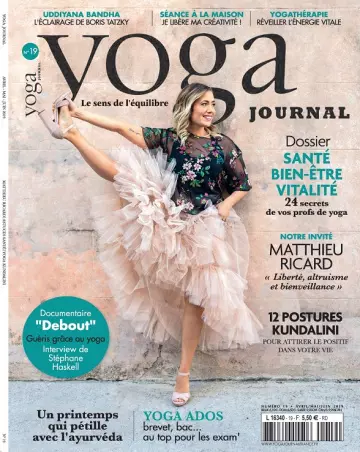 Yoga Journal N°19 – Avril-Juin 2019