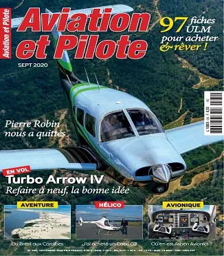 Aviation et Pilote N°560 – Septembre 2020