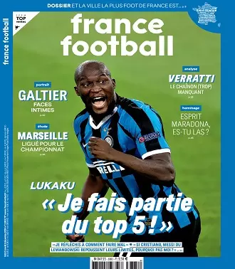 France Football N°3883 Du 8 Décembre 2020