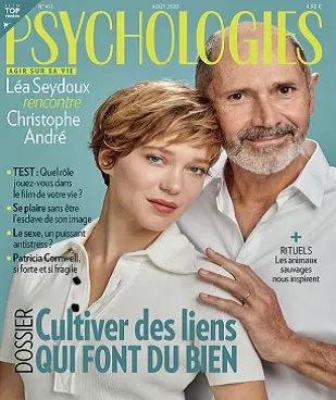 Psychologies Magazine N°412 – Août 2020
