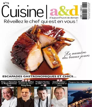 Cuisine A&D N°71 – Mai-Juin 2022