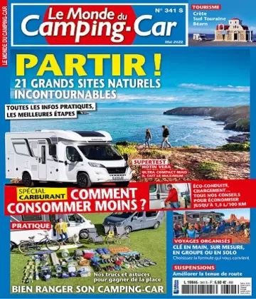 Le Monde Du Camping-Car N°341 – Mai 2022