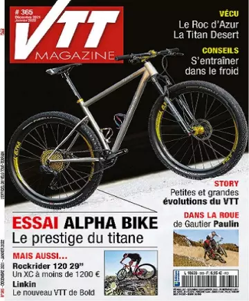 VTT Magazine N°365 – Décembre 2021-Janvier 2022
