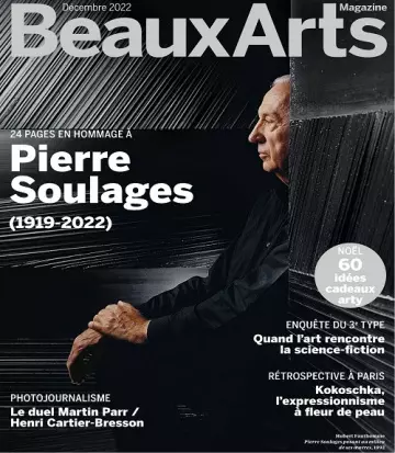 Beaux Arts Magazine N°461 – Décembre 2022