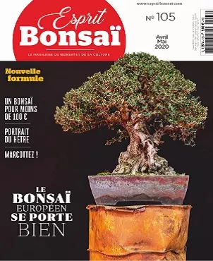 Esprit Bonsaï N°105 – Avril-Mai 2020