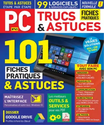 PC Trucs et Astuces N°45 – Janvier-Mars 2022