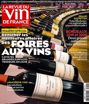 La Revue Du Vin De France N°663 – Septembre 2022