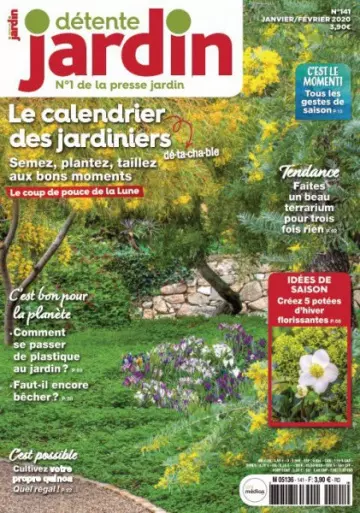 Détente Jardin - Janvier-Février 2020