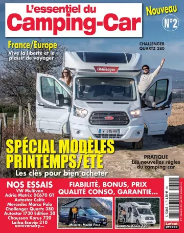 L’Essentiel Du Camping-Car N°2 – Mai-Juin 2019