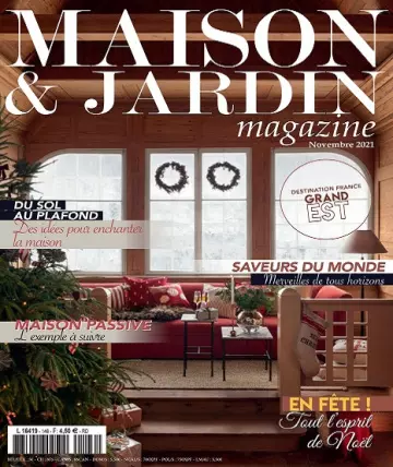 Maison et Jardin Magazine N°146 – Novembre 2021