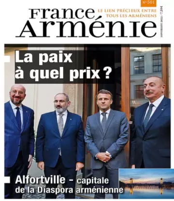 France Arménie N°501 – Novembre 2022