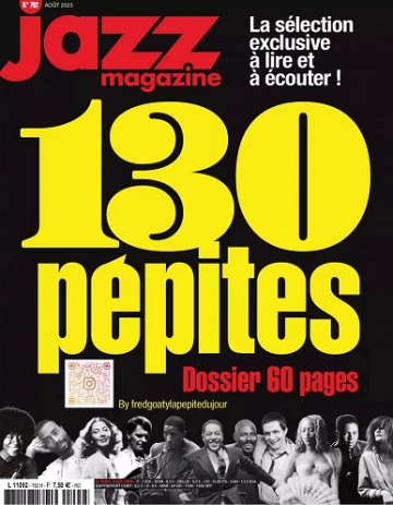 Jazz Magazine N°762 – Août 2023