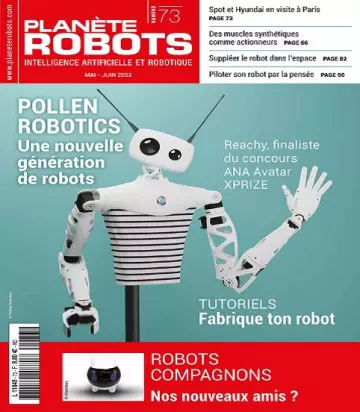 Planète Robots N°73 – Mai-Juin 2022