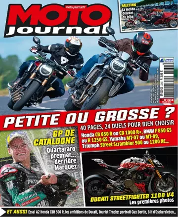 Moto Journal N°2258 Du 19 Juin 2019
