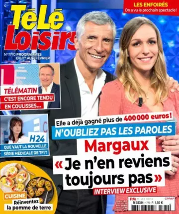 Télé Loisirs - 27 Janvier 2020