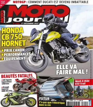 Moto Journal N°2341 Du 1er Décembre 2022
