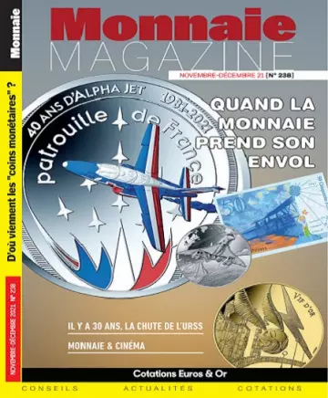 Monnaie Magazine N°238 – Novembre-Décembre 2021