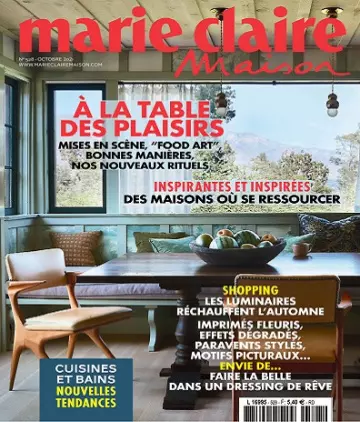 Marie Claire Maison N°528 – Octobre 2021