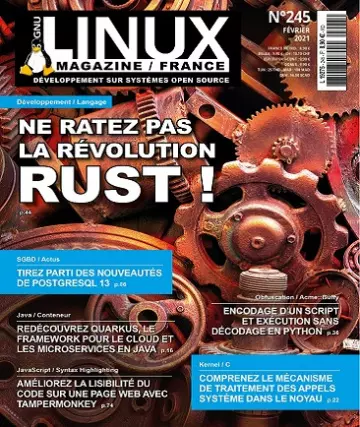 Linux Magazine N°245 – Février 2021