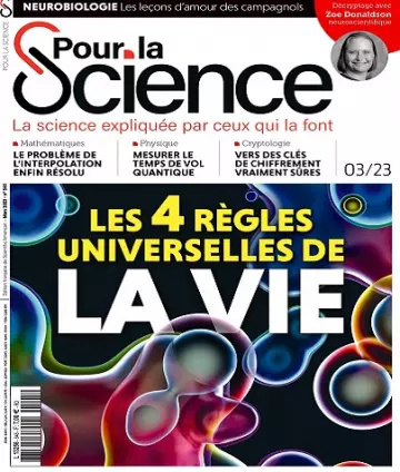 Pour La Science N°545 – Mars 2023